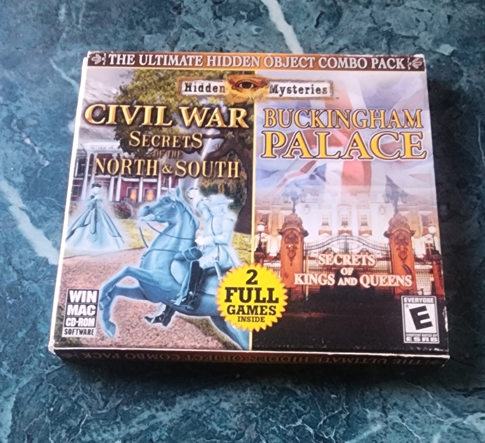 Hidden Mysteries Civil War Secrets + Buckingham Palace Hidden Object Casual...