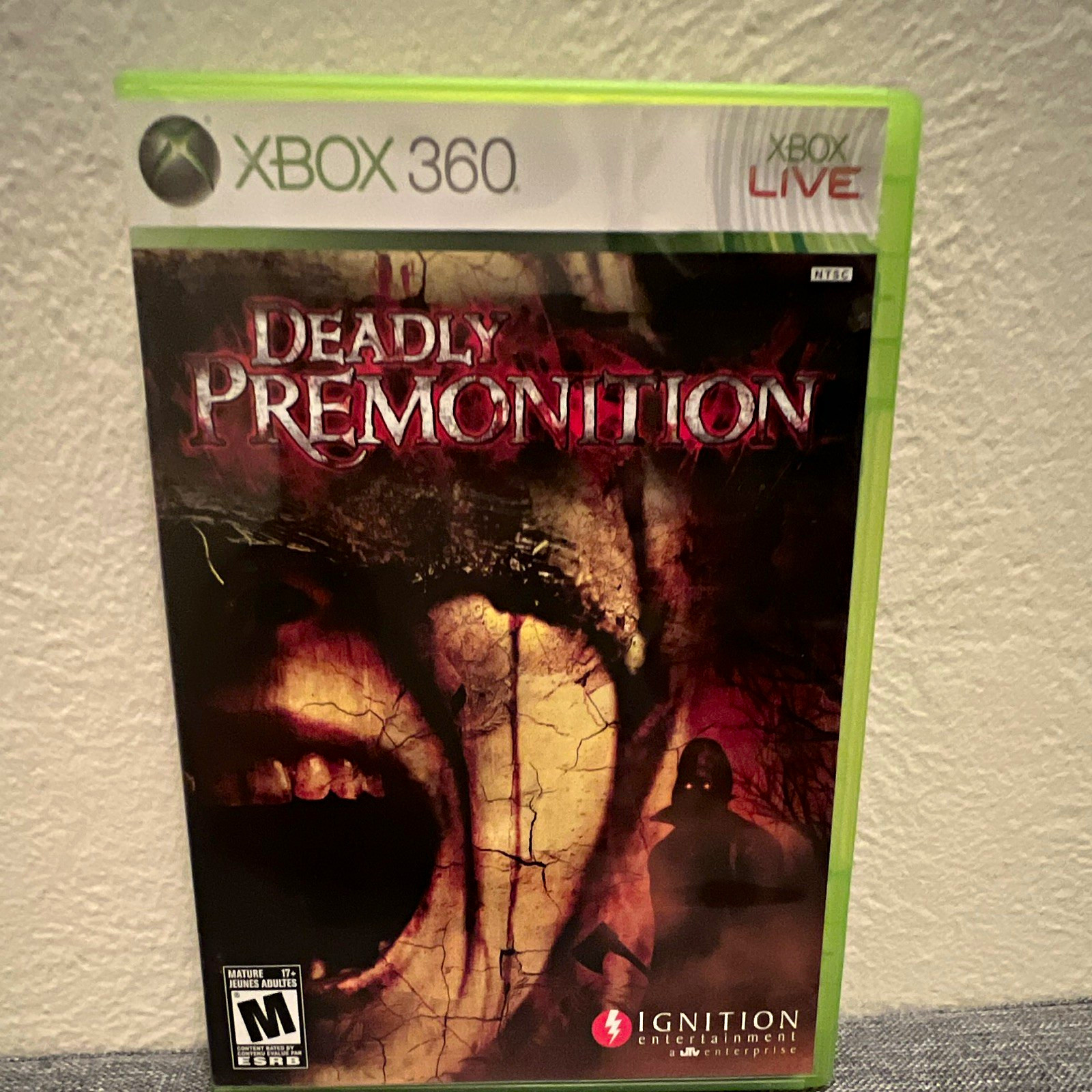 Ignition Deadly Premonition Xbox 360 NTSC-U/C M Rated Survival Horror Manual