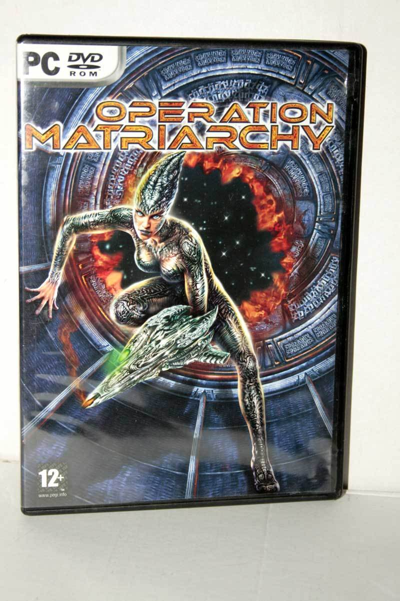 OPERATION MATRIARCHY GAME USED EXCELLENT CONDITION PC DVD ITALIAN VERSION GD1 38562