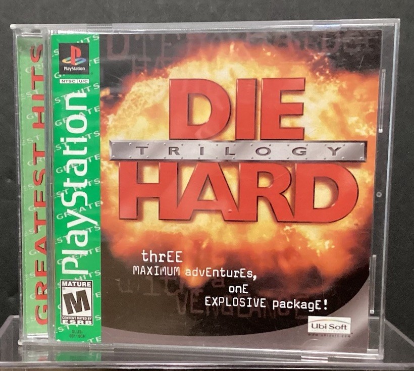 Die Hard Trilogy - PS1 Greatest Hits - CIB - Tested And Working