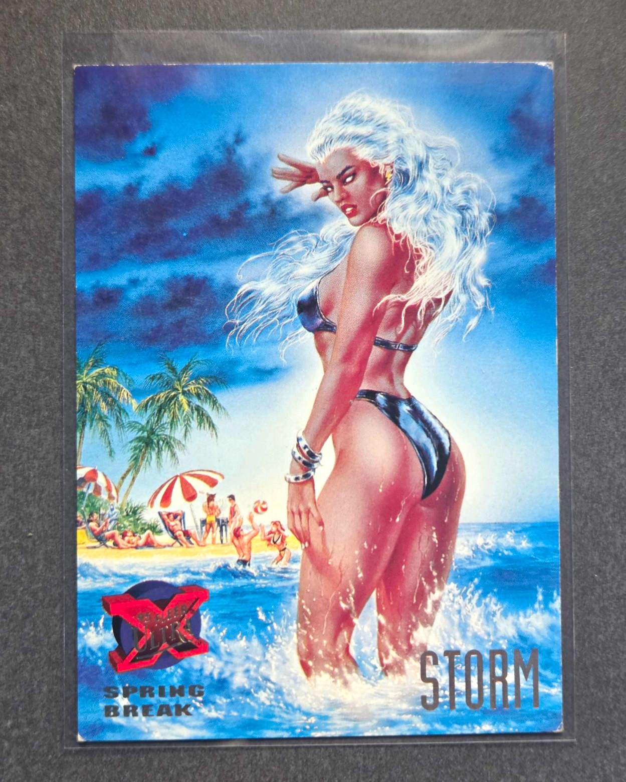 1995 Fleer Ultra Marvel X-Men Spring Break Storm #148