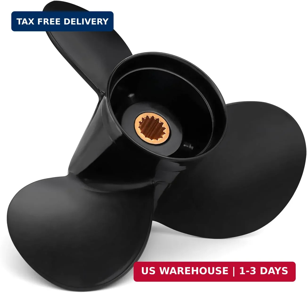 OEM Upgrade Aluminum Boat Propeller Fit BRP Johnson Evinrude OMC Stern Drive 15-