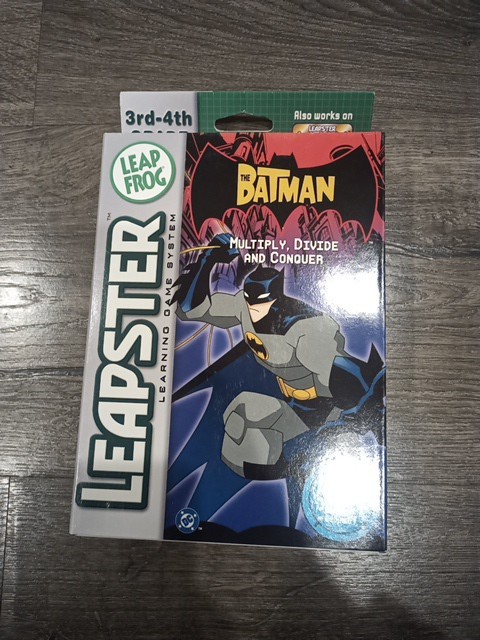 The Batman Leap Frog Leapster Learning Game - 3rd - 4th Grade