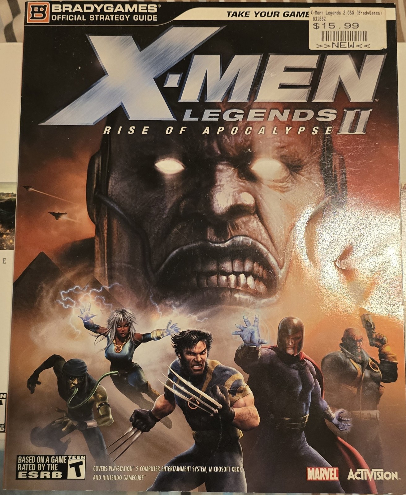 X-MEN Legends 2 Rise Of Apocalypse Strategy Guide Used