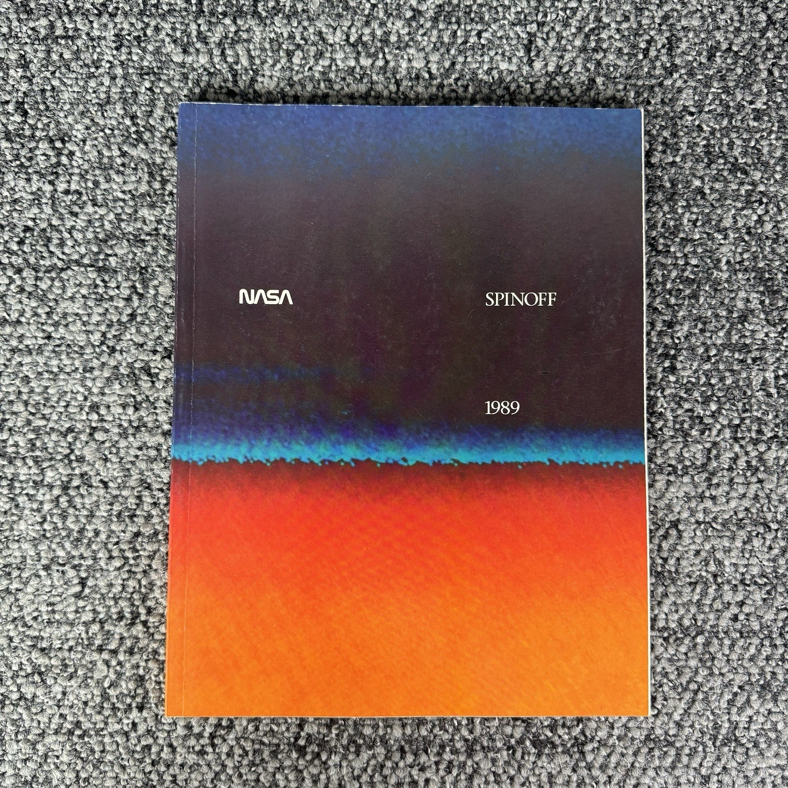Vintage 1989 NASA SPINOFF Annual Report Apollo 11 20th Anniversary Space Tech