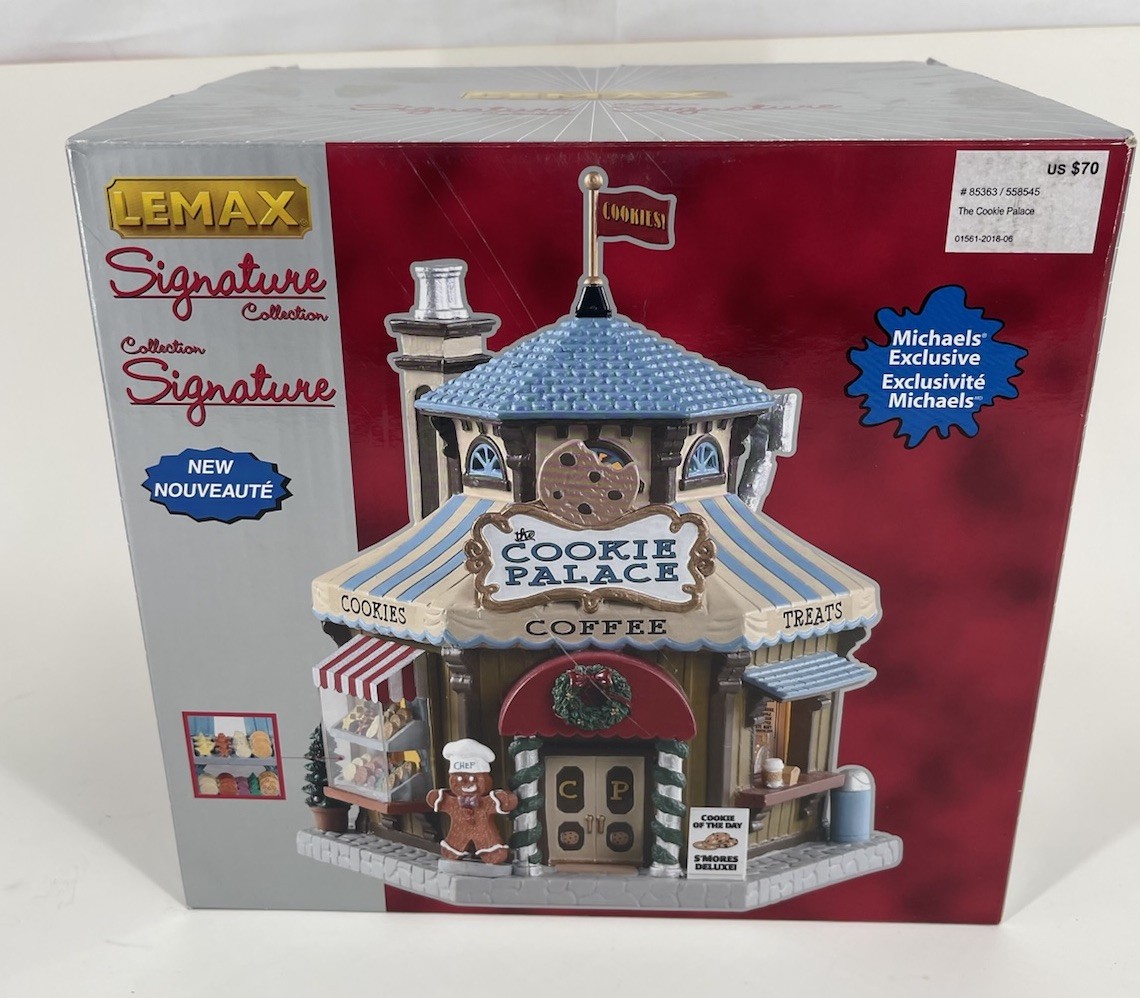 Lemax The Cookie Palace 85363 Signature Collection 2018 Michaels Exclusive