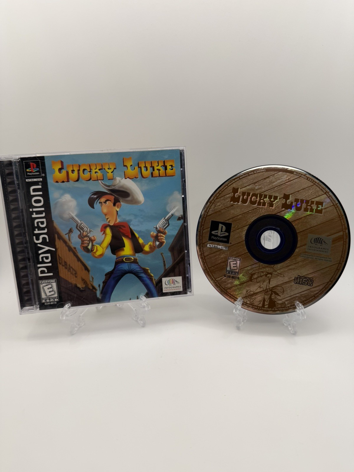 Lucky Luke (Sony PlayStation 1, 1998) PS1 CIB Complete w/ Manual