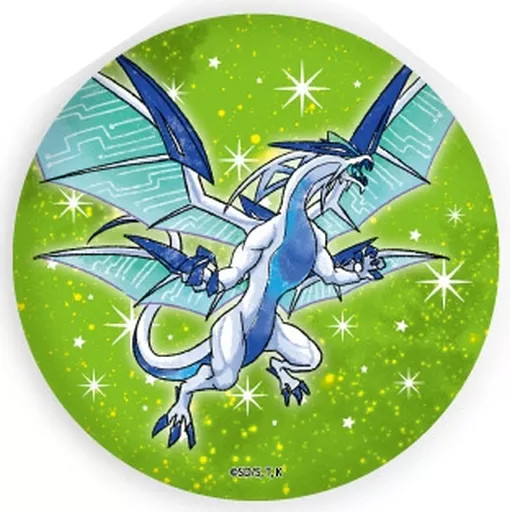A3 Yu-Gi-Oh Go Rush Badge Aoi Fang Super Speed Dragon 65mm Metal Pins used
