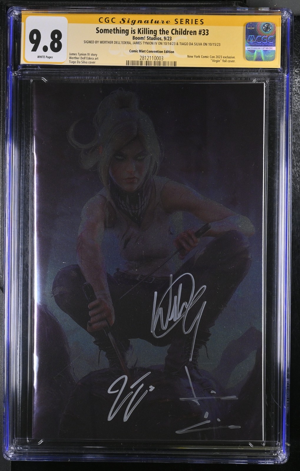 Something Is Killing the Children #33 Dell\'Edera Tynion Da Silva CGC 9.8 Signed