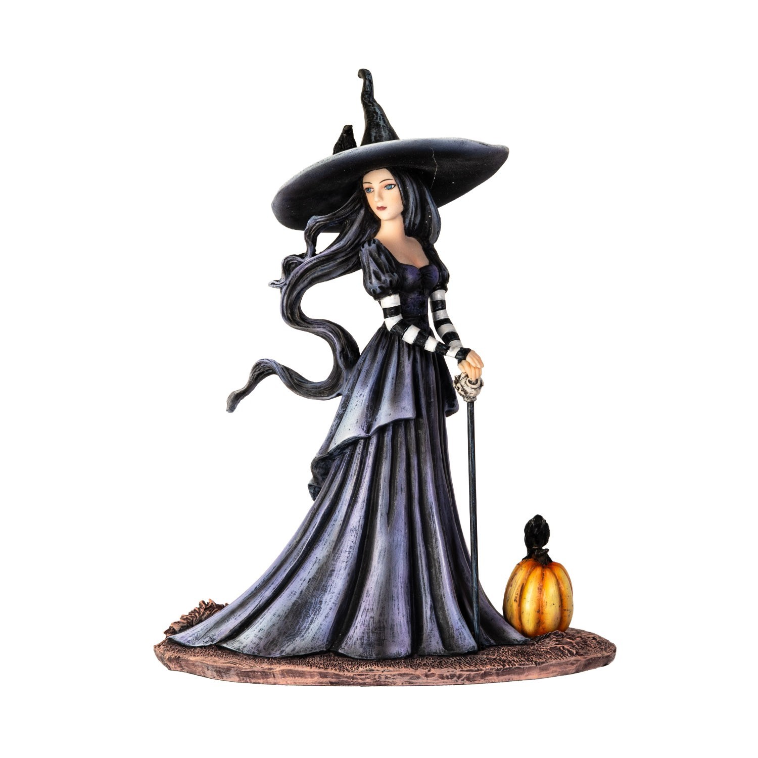 PT Amy Brown Witches Raven Spell Witch Figurine