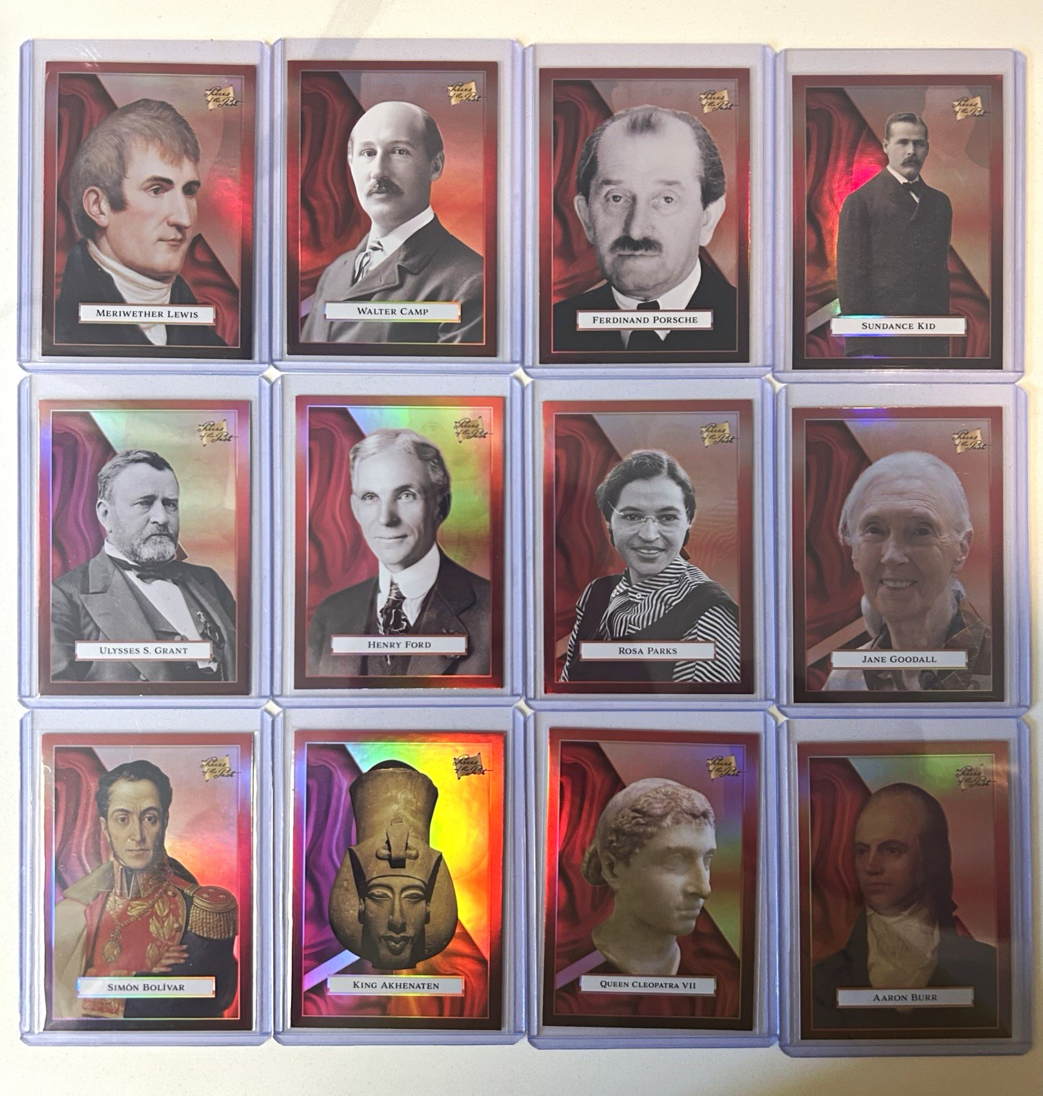 Pieces of the Past 2026 39 card lot plus silver and base. Includes three 1/1s
