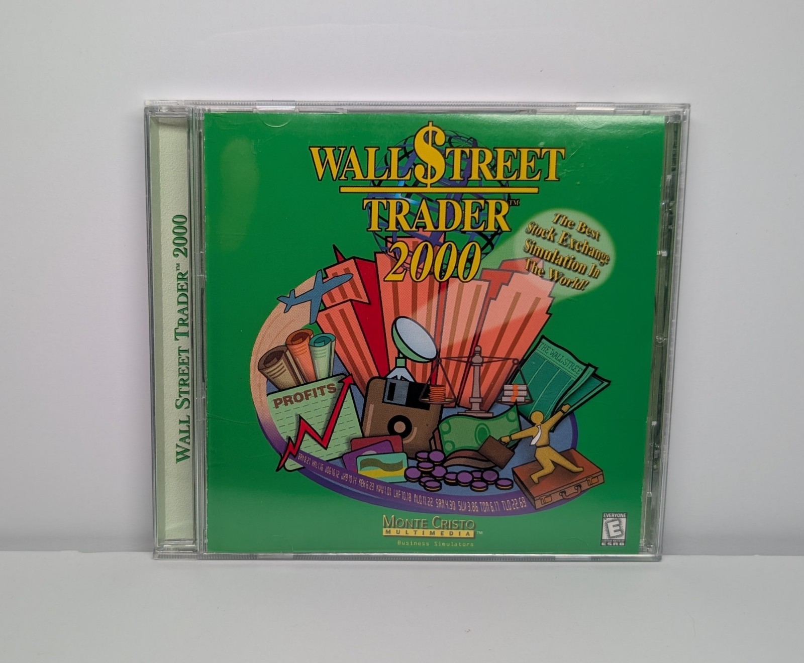 * Untested, Very Clean Disc * Wall Street Trader 2000 Windows 95/98/NT PC game