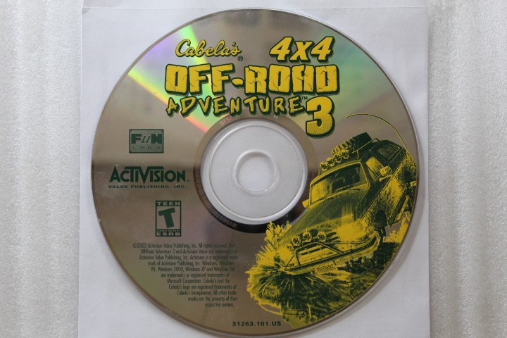 Cabela's 4x4 Off-Road Adventure 3 PC Rare