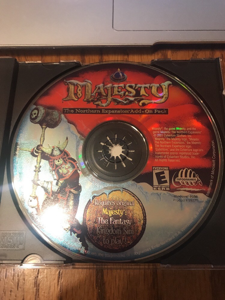 Majesty The Northern Expansion Add-on Pack (PC, 2001) Ships N 24h