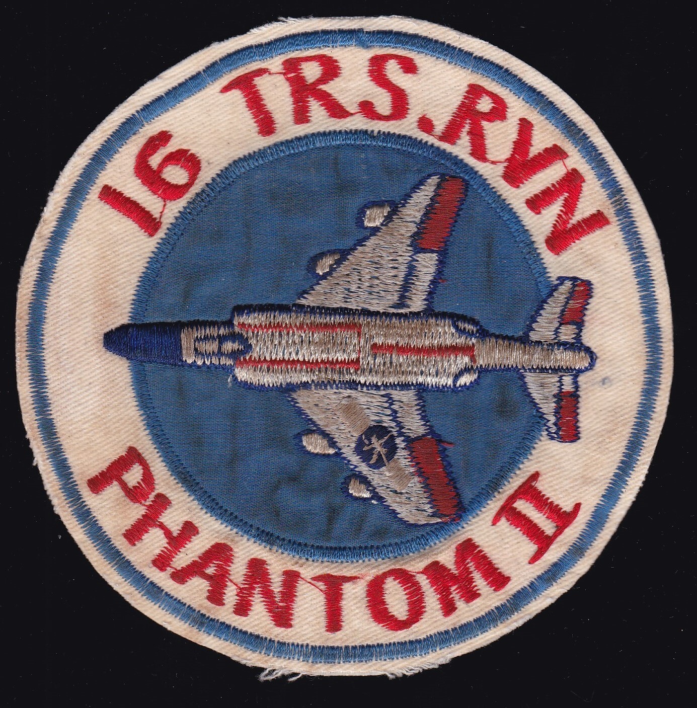 USAF 16th TRS Tactical Reconnaissance Squadron RVN Phantom 2 Vietnam Patch #3