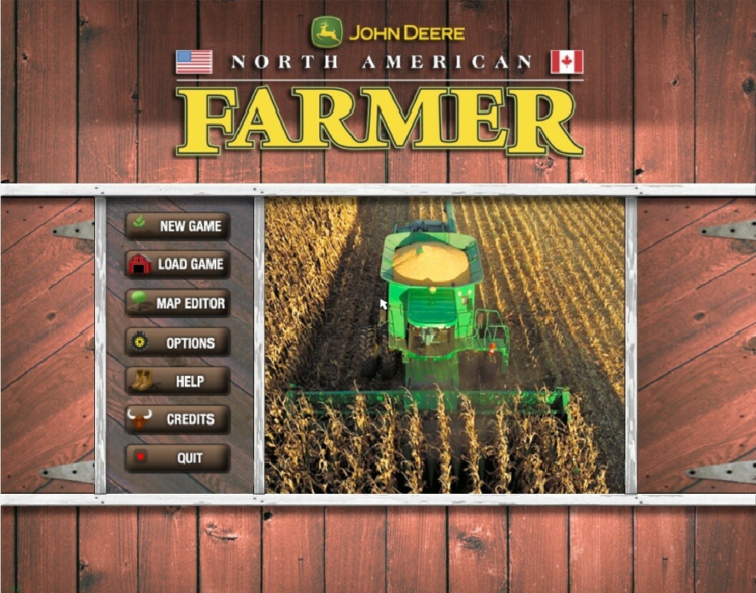 John Deere North American Farmer PC Game CD (International with English Option)