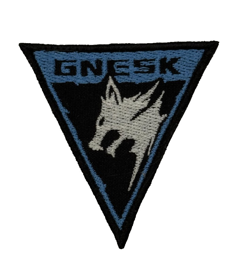 Arena Breakout GNESK White Wolf Team Embroidered Morale Patch