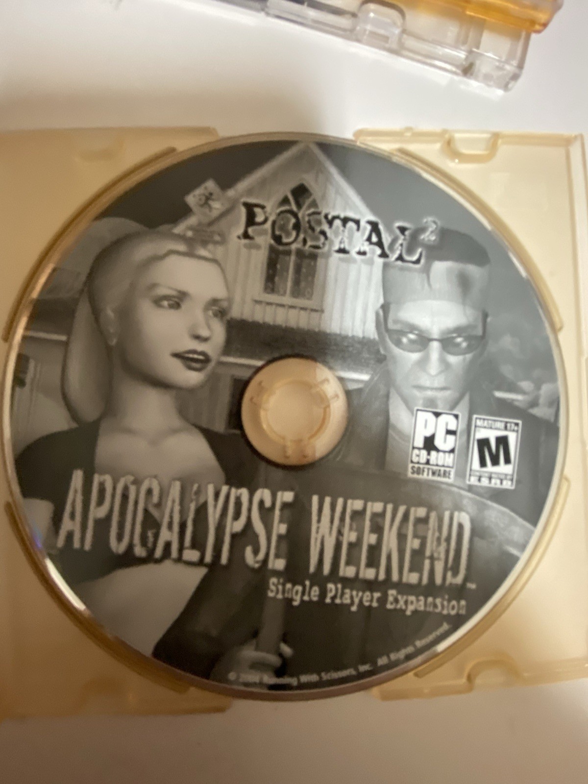 APOCALYPSE WEEKEND Expansion Pack CD to the PC Game Postal 2