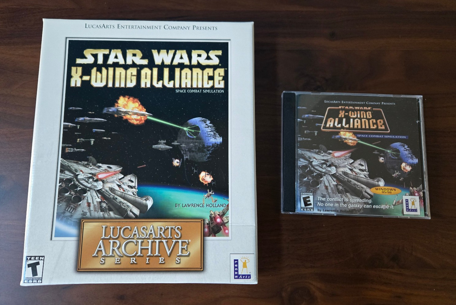 Star Wars X-Wing Alliance (1999) LucasArts Archive Series Big Box PC CD-ROM CIB