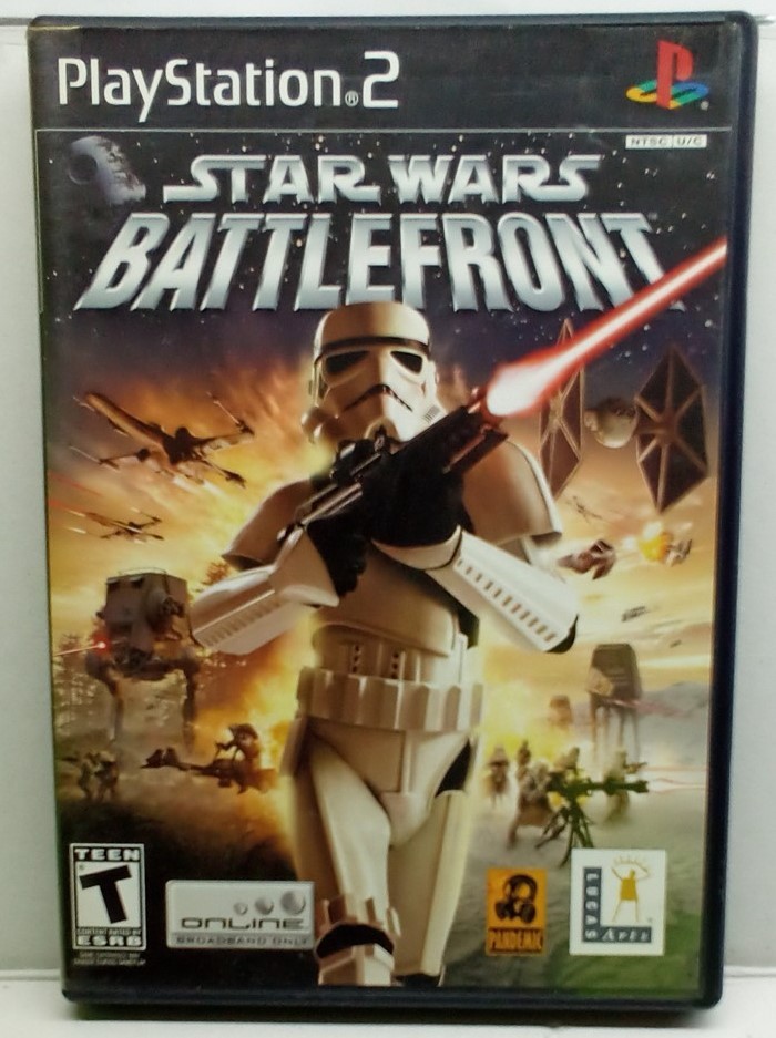 Star Wars: Battlefront (PlayStation 2, 2004) Complete Tested Working - 