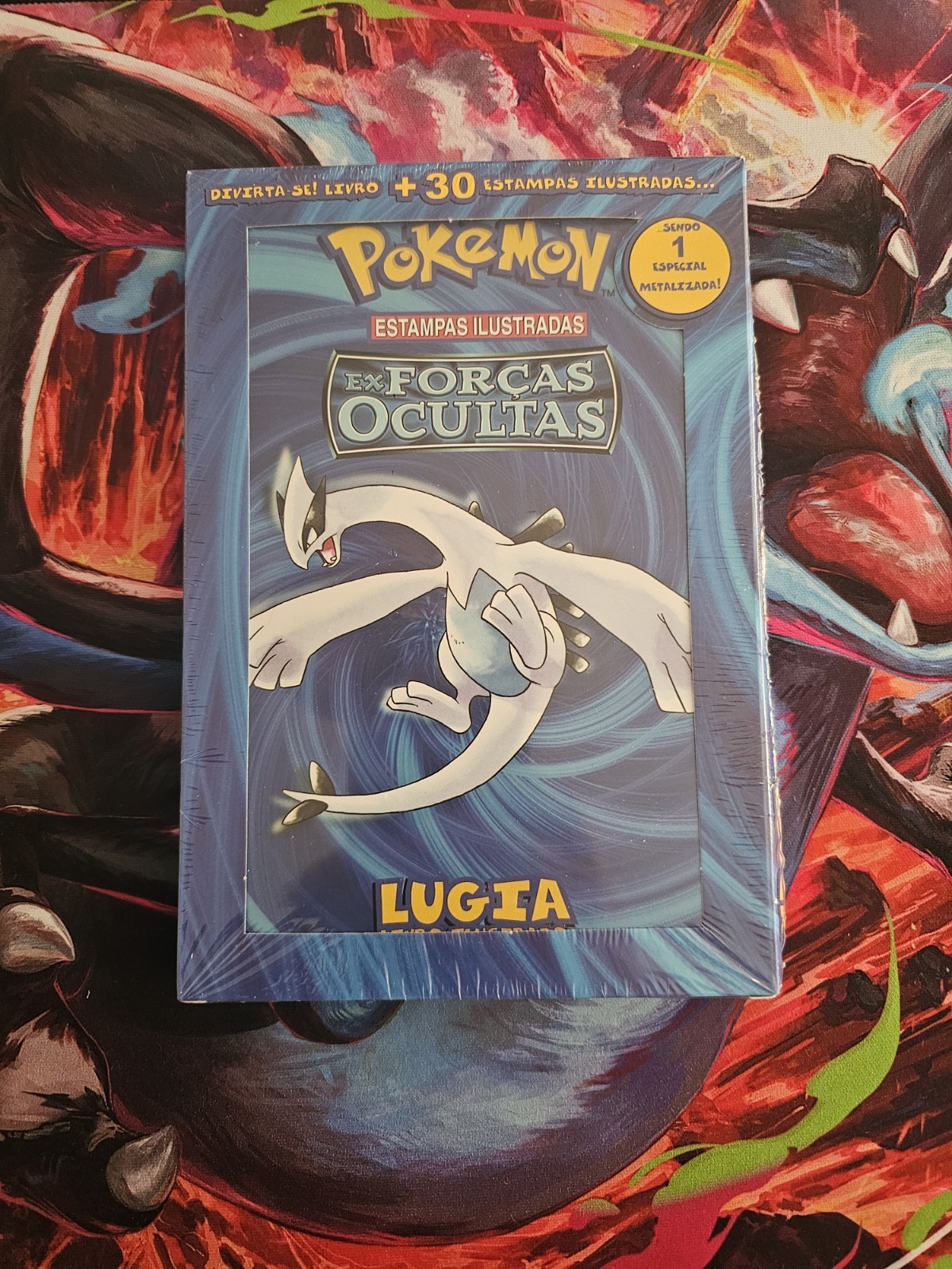Pokemon Lugia EX Hidden Forks - Unseen Forces 2006 Portuguese Sealed 30 Cards