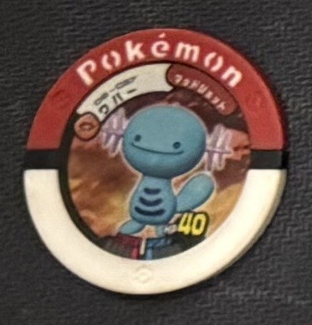 Pokemon Pokmon Battrio Coin Nintendo Wooper Mud Shot Japanese