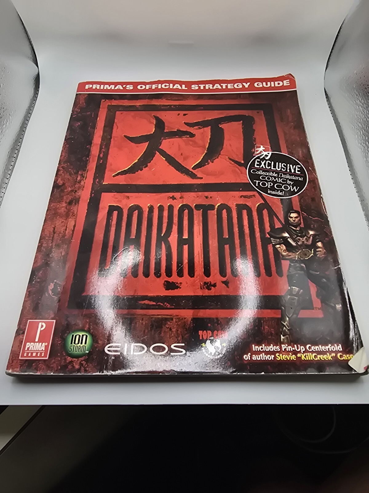 Daikatana PRIMA Official Strategy Guide COMIC included No Poster