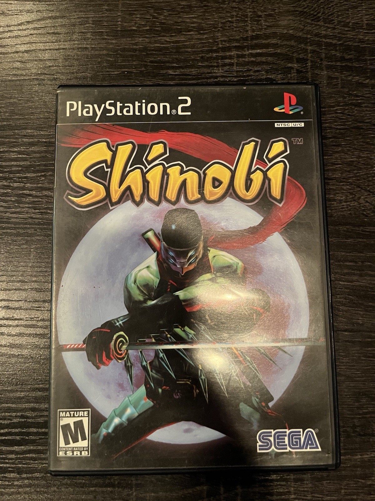 SHINOBI Black Label Sony PlayStation 2 PS2 (2002) No Manual Included - Tested