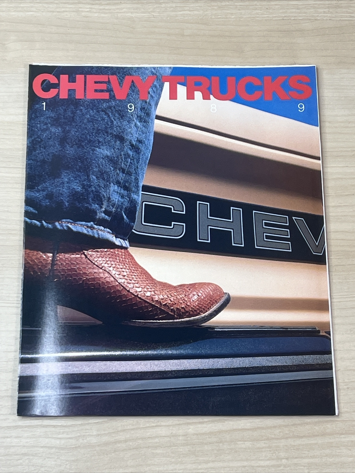 1989 Chevrolet Truck Full Line Foldout Sales Brochure 89 Chevy Pickup Blazer