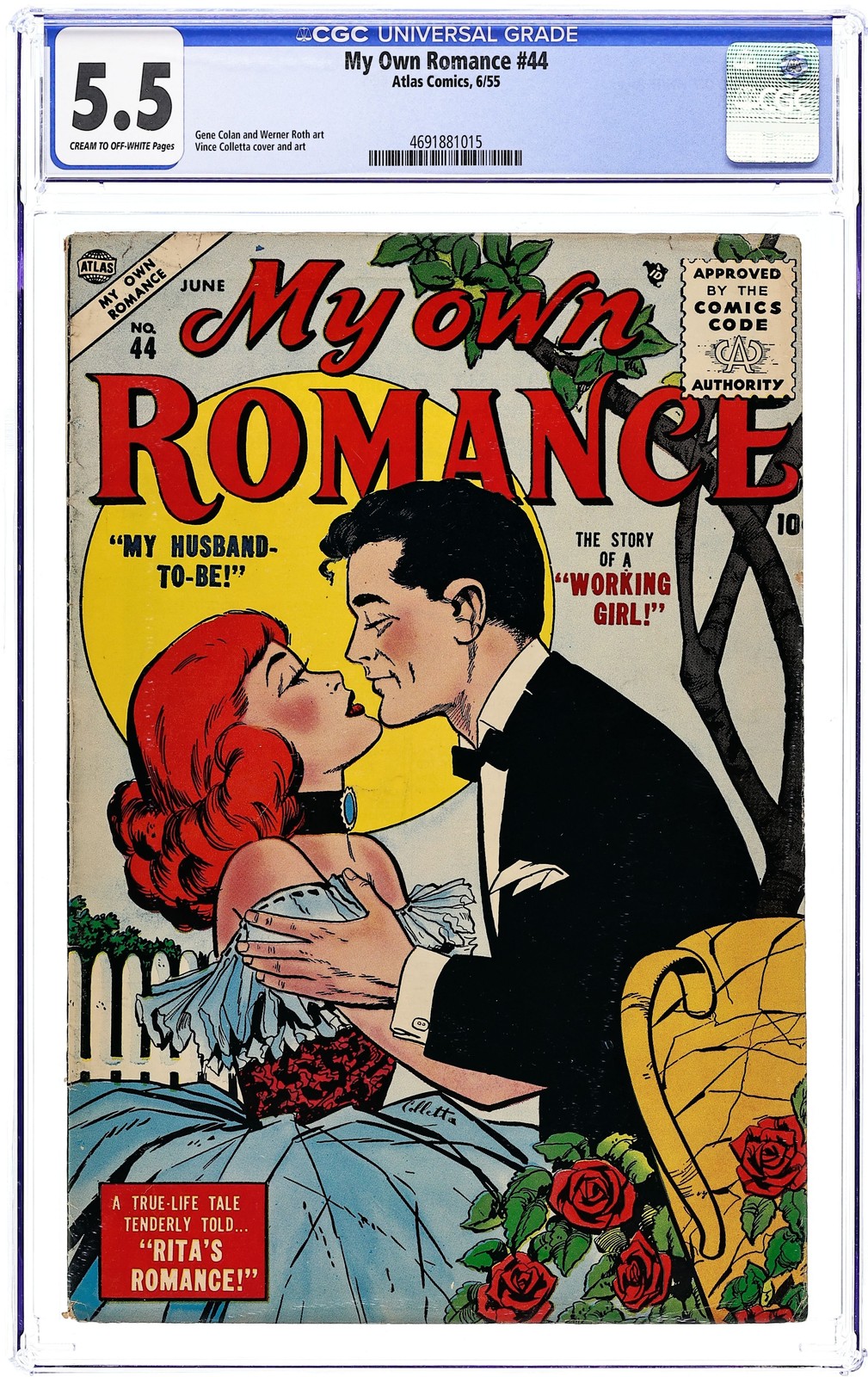 My Own Romance #44 CGC 5.5 1955 4691881015