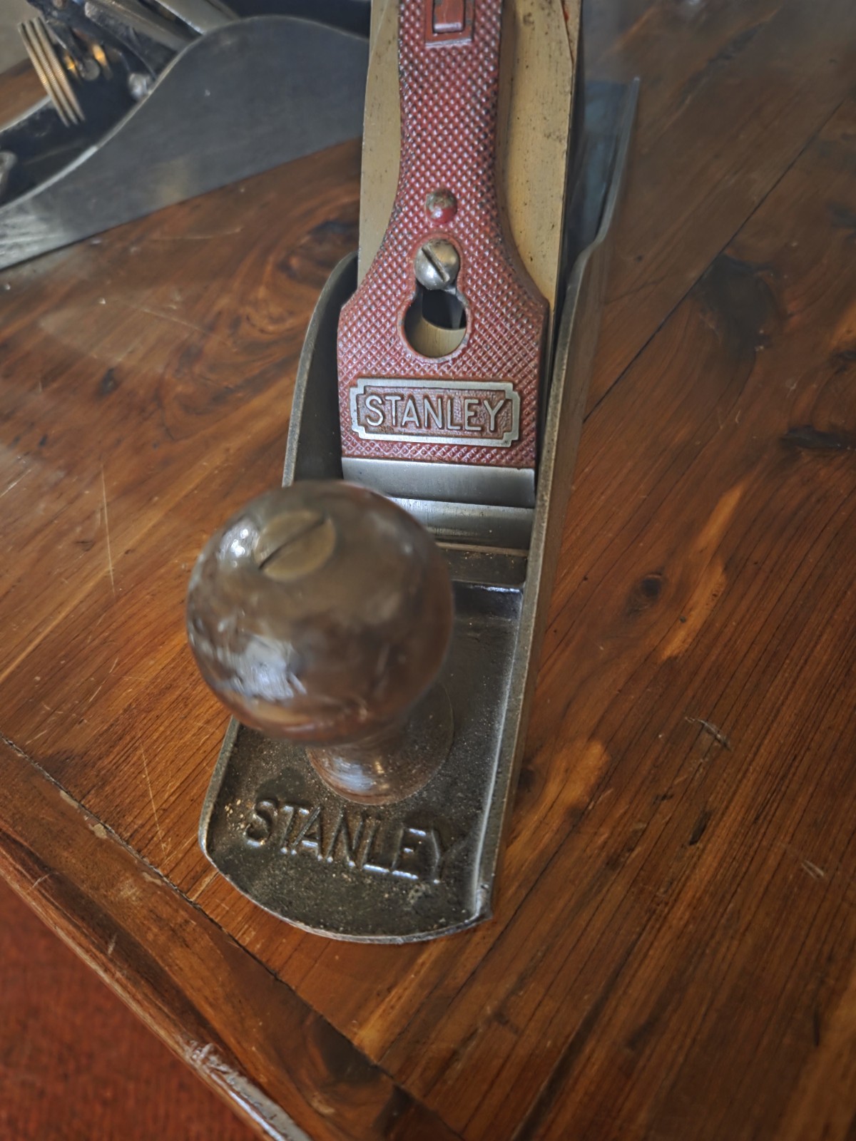 Stanley No 5 1/4 Junior Jack Plane, Shelton No14 Made By Stanley No 5 Size