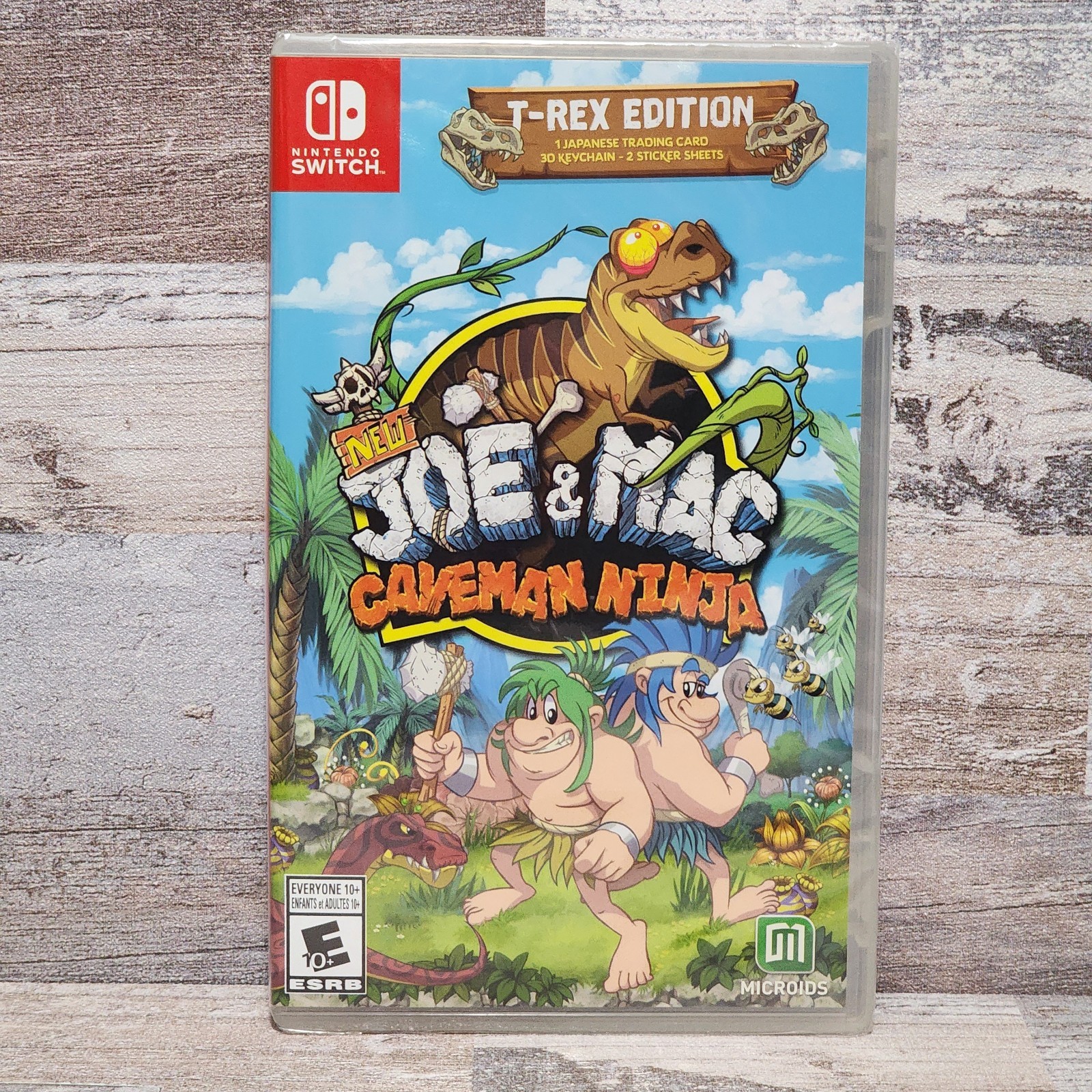 New Joe and Mac: Caveman Edition - T-Rex Edition - Nintendo Switch