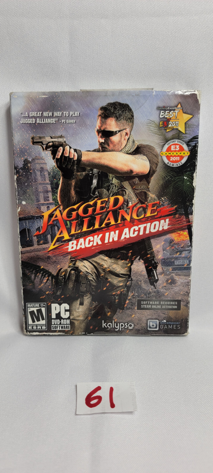Jagged Alliance: Back in Action (PC DVD, 2012) Brand New Buy 2 Get 1 Free