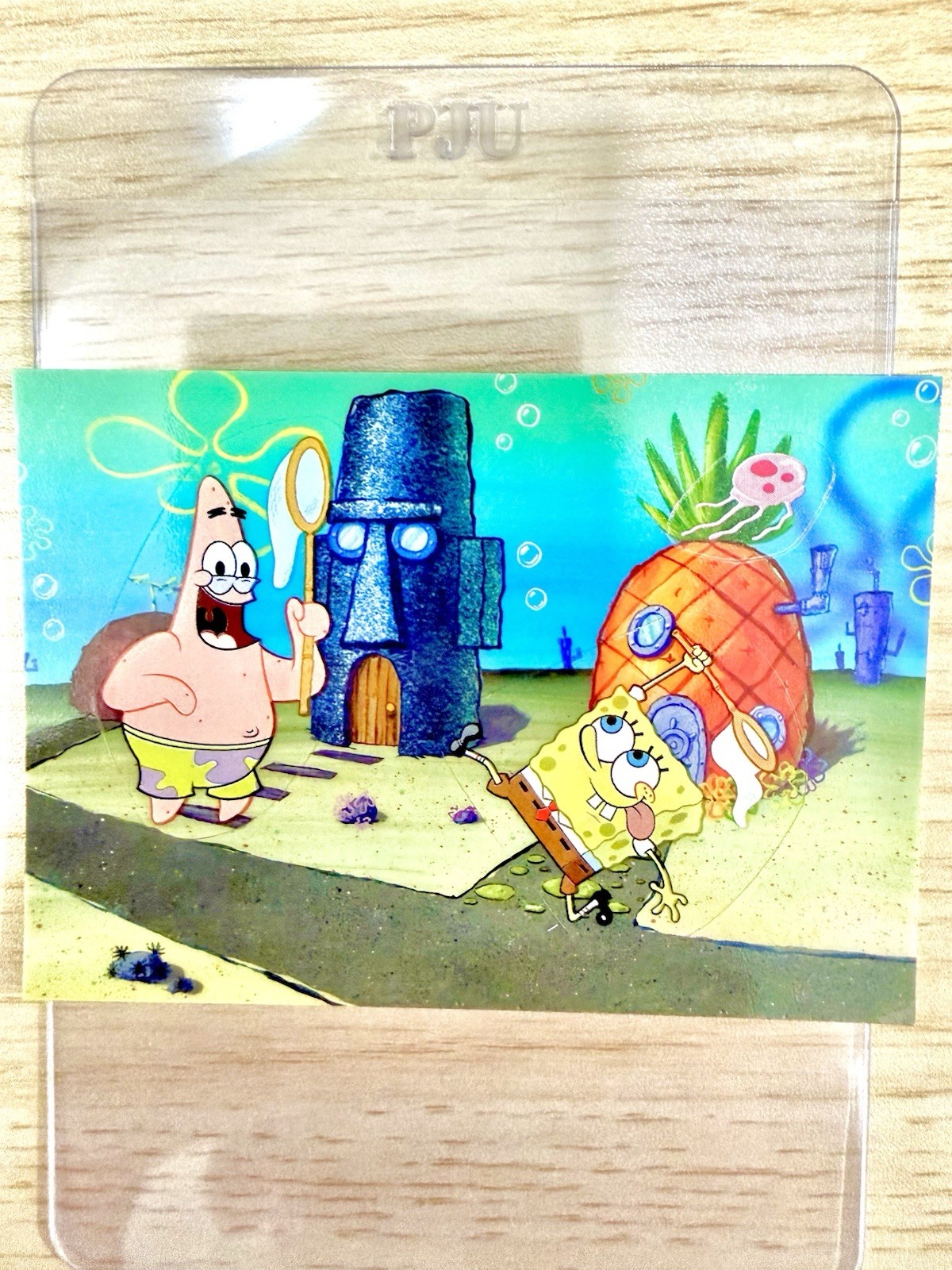 2009 Topps SpongeBob SquarePants Create-A-Scene Card #5 SP Series 1 VERY RARE NM