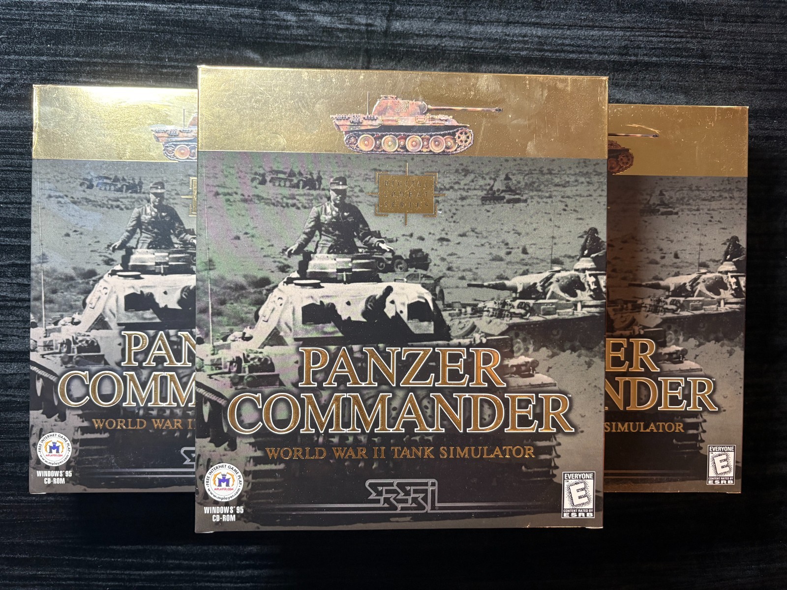 Panzer Commander Windows 95 PC Video Game WWII Tank Simulator x3  NEW  SSI