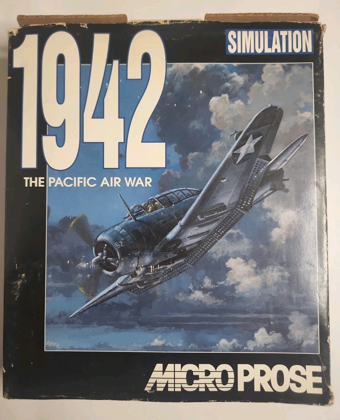 Official 1994 Micropose 1942: The Pacific Air War (PC, 1994) 6 Disc Game