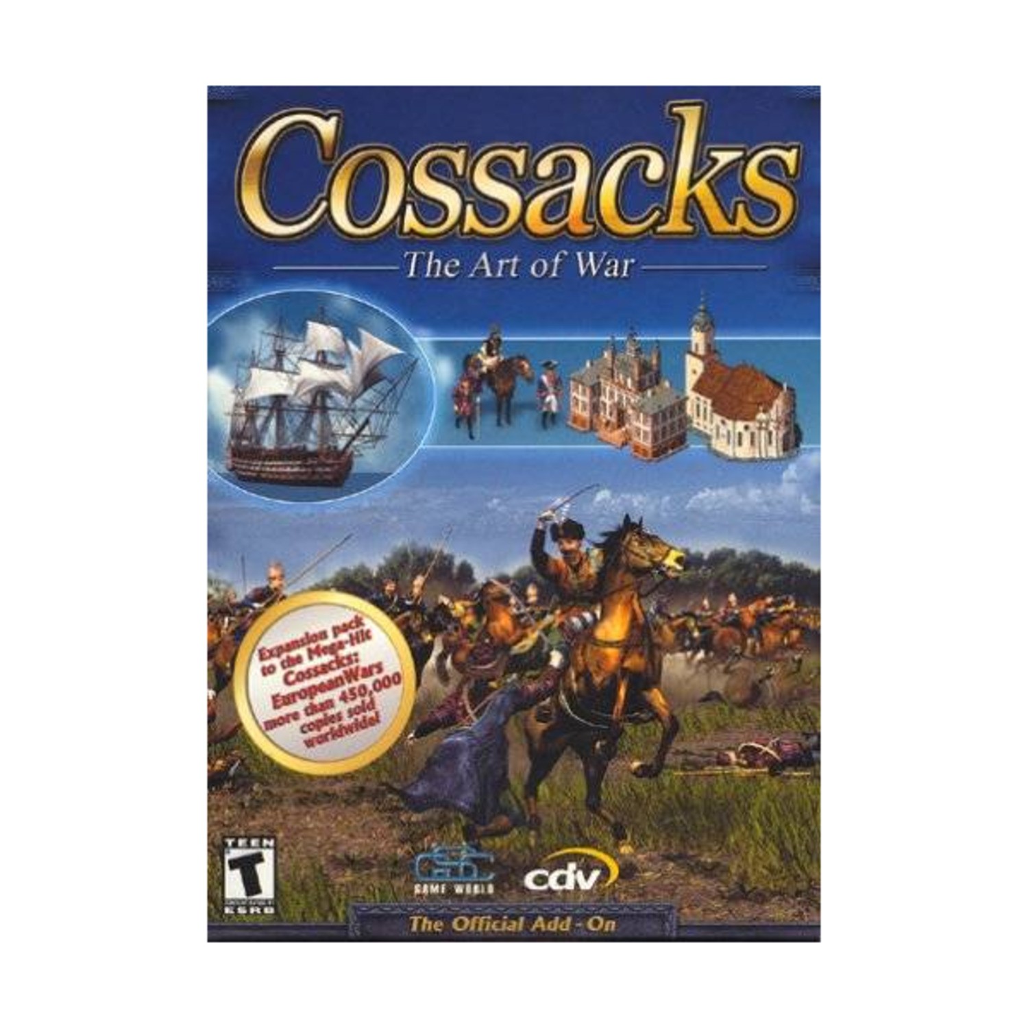 CDV Computer Game Cossacks - The Art of War Expansion Pack VG+/NM