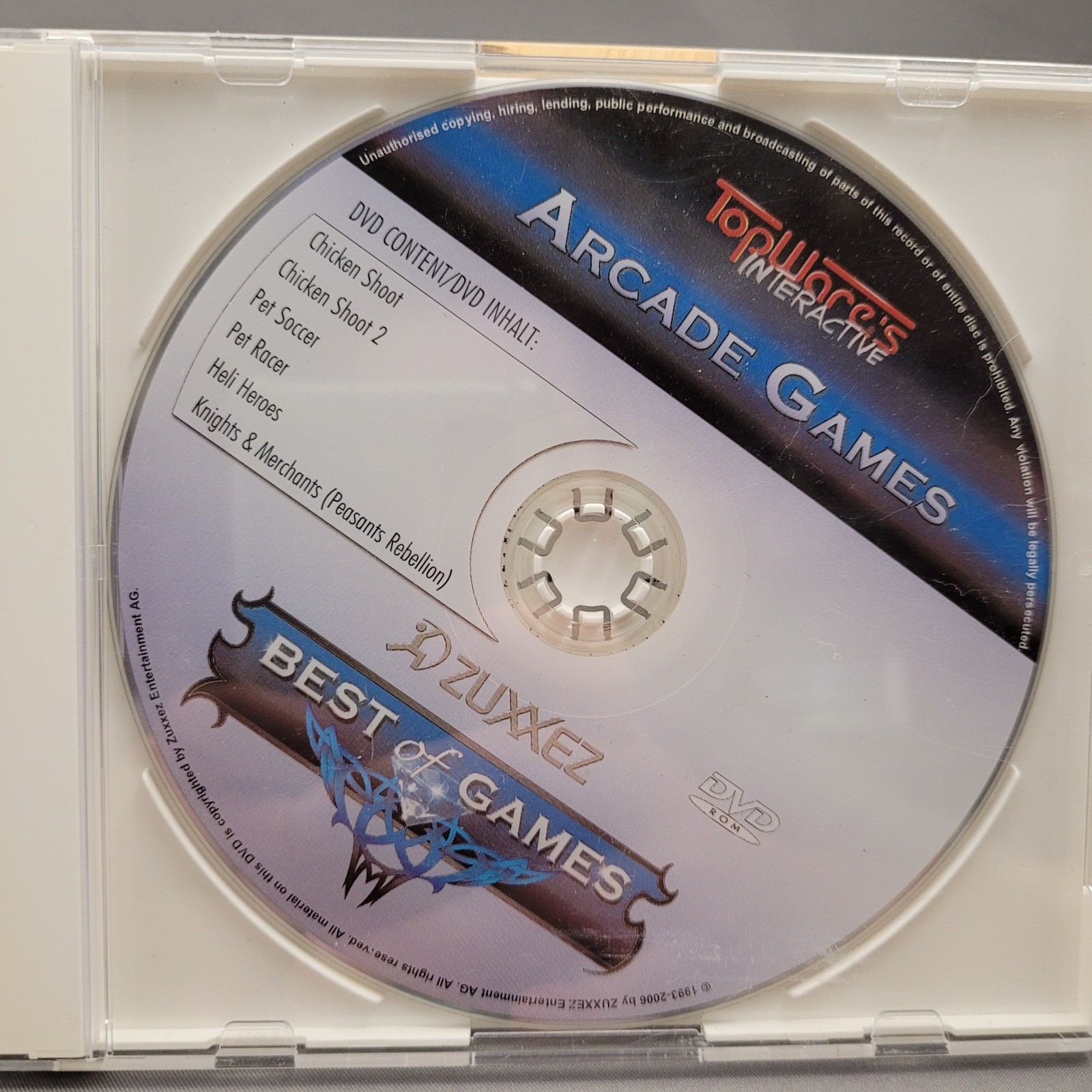 Arcade Games by TopWare Interactive (DVD-ROM, 2006)