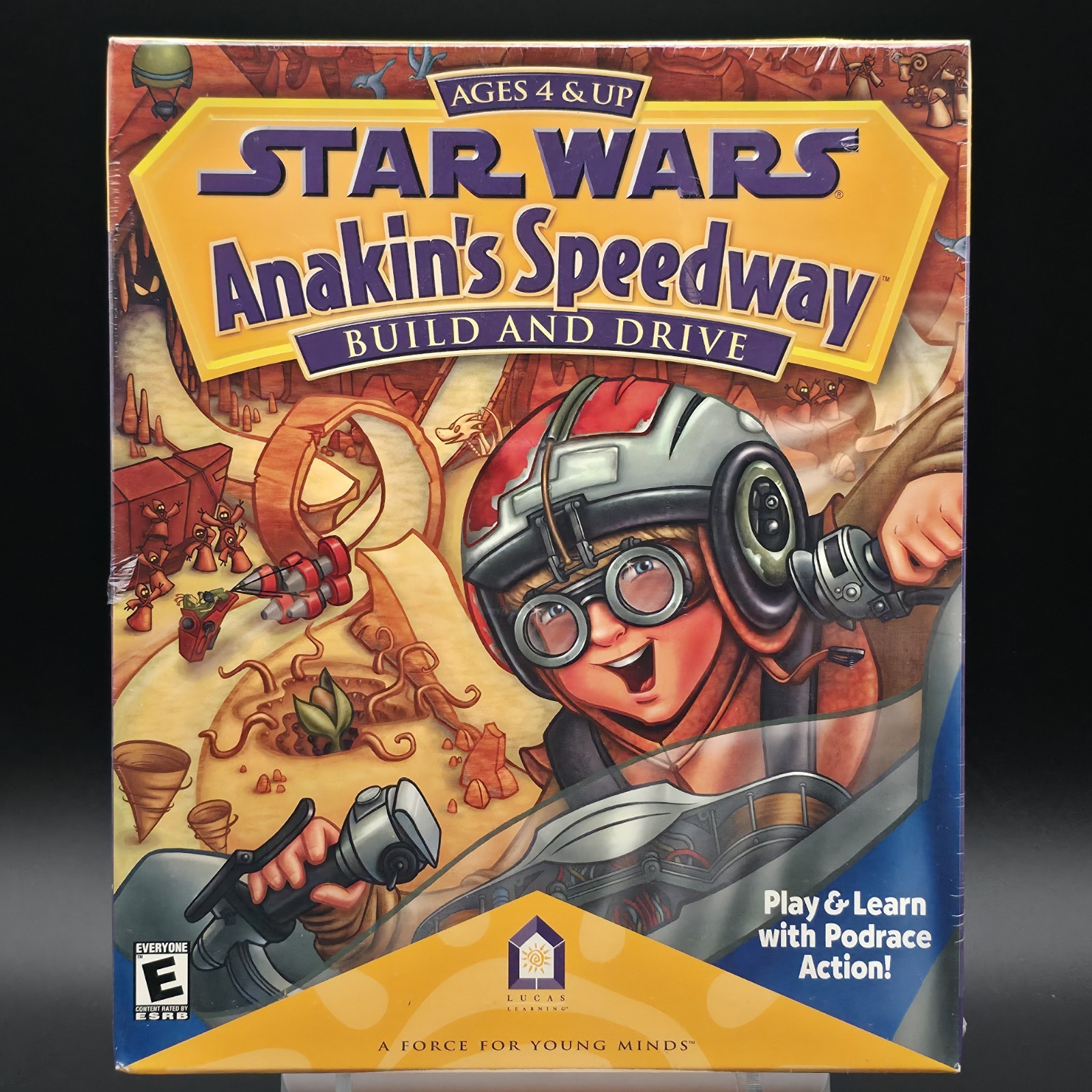Star Wars: Anakin's Speedway - Build and Drive, 1999, Big Box, New & Sealed