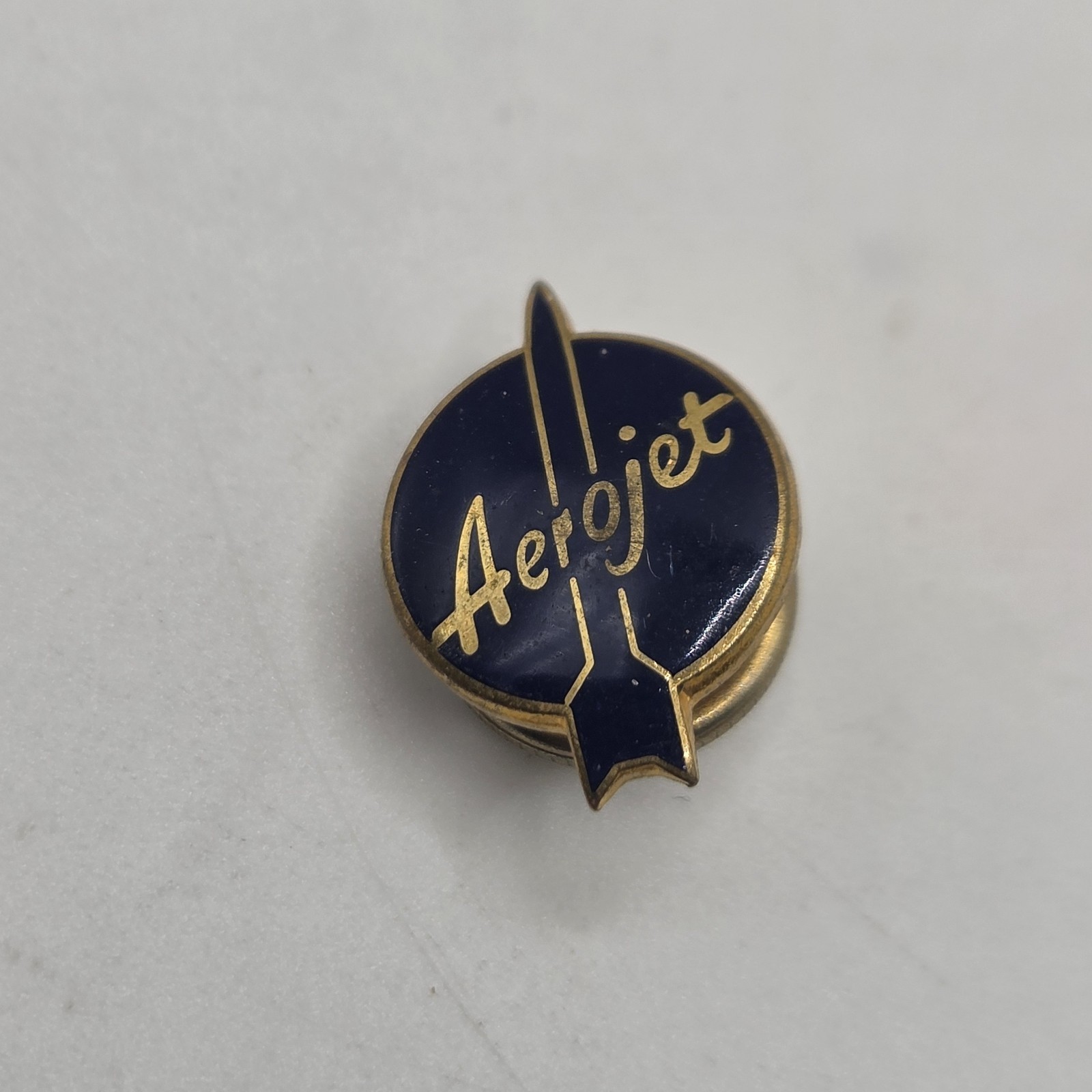 Vintage Aerojet Lapel Pin - Screw Back