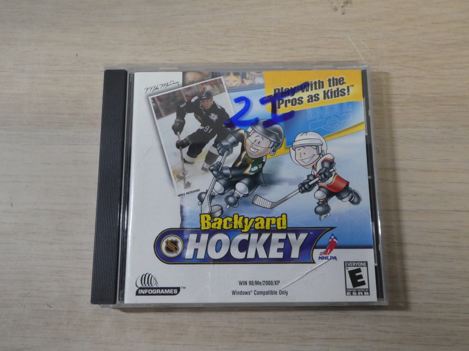Backyard Hockey PC CD Rom Windows 2002 Rated E NHL Infogrames