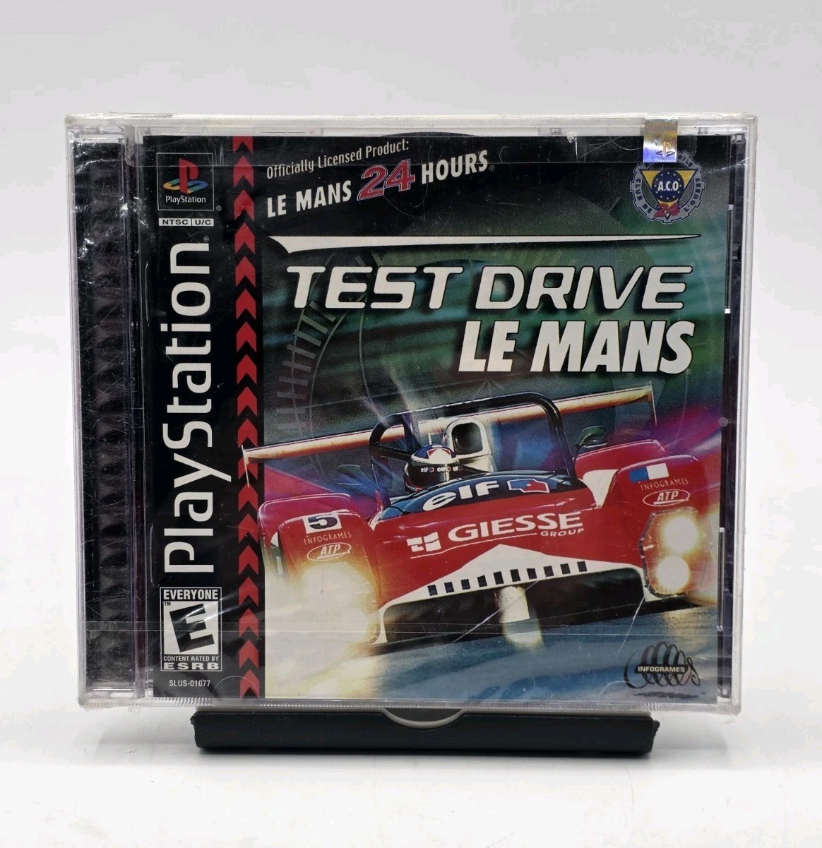Test Drive Le Mans, Sony Playstation 1 PS1 Black Label New Rare Cracks And Tears