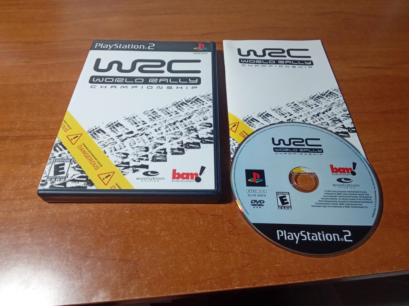 WRC: World Rally Championship (Sony PlayStation 2 PS2, 2002) CIB Complete TESTED