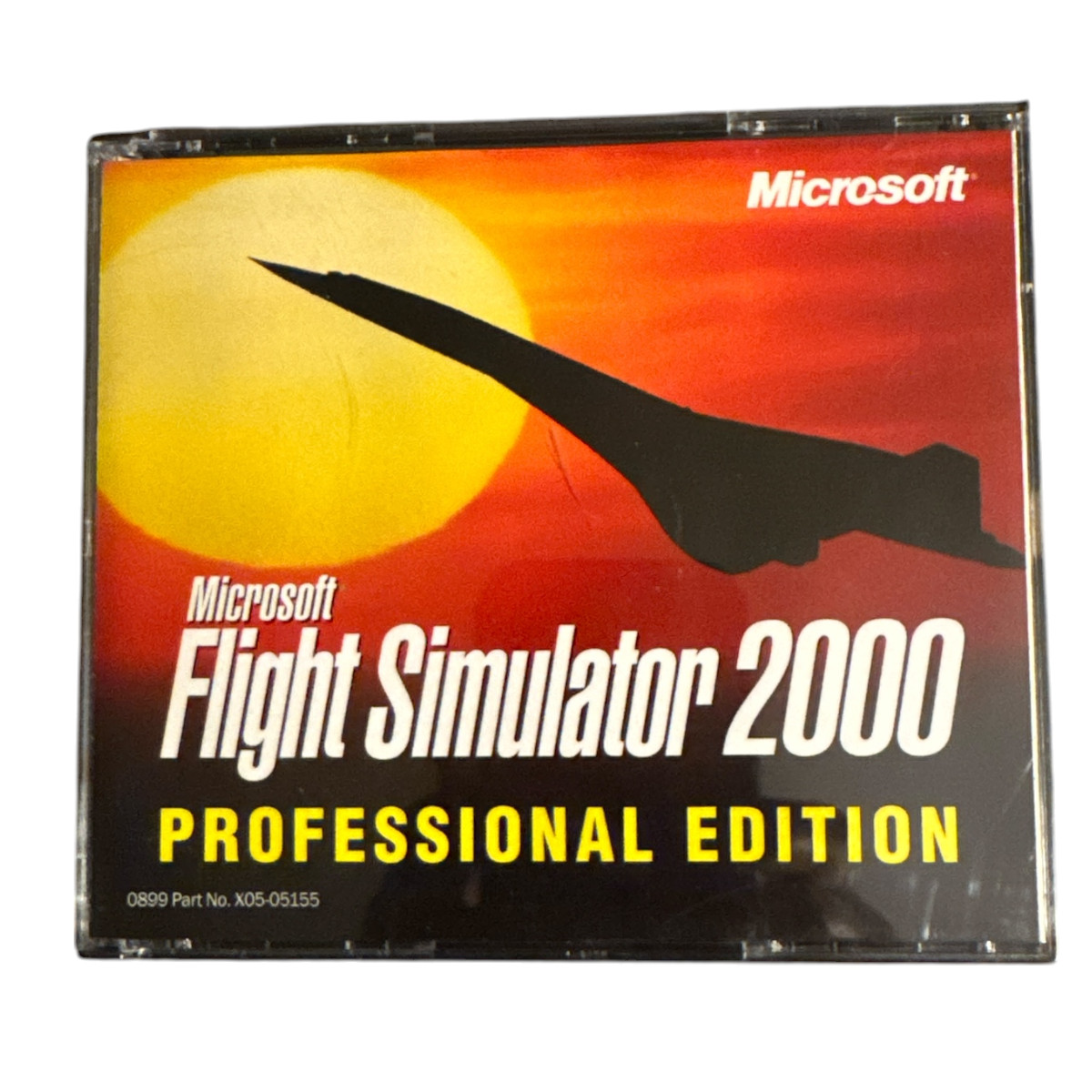 Microsoft Flight Simulator 2000 Professional Edition 3 Disks