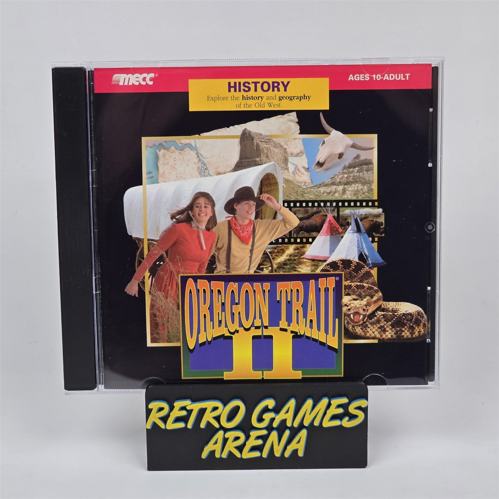 Oregon Trail II 2 (PC CD-ROM) Jewel CIB COMPLETE