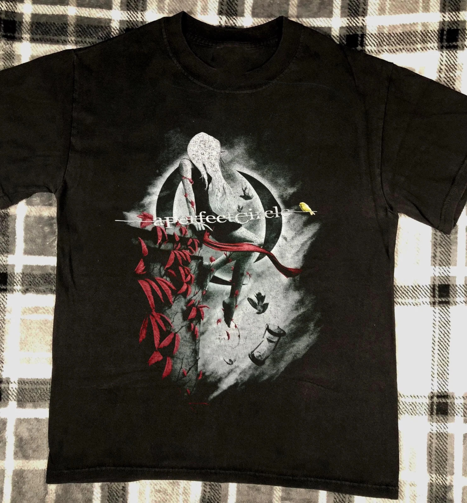A Perfect Circle Gift For Fans Black T-Shirt Cotton S-5XL K1825