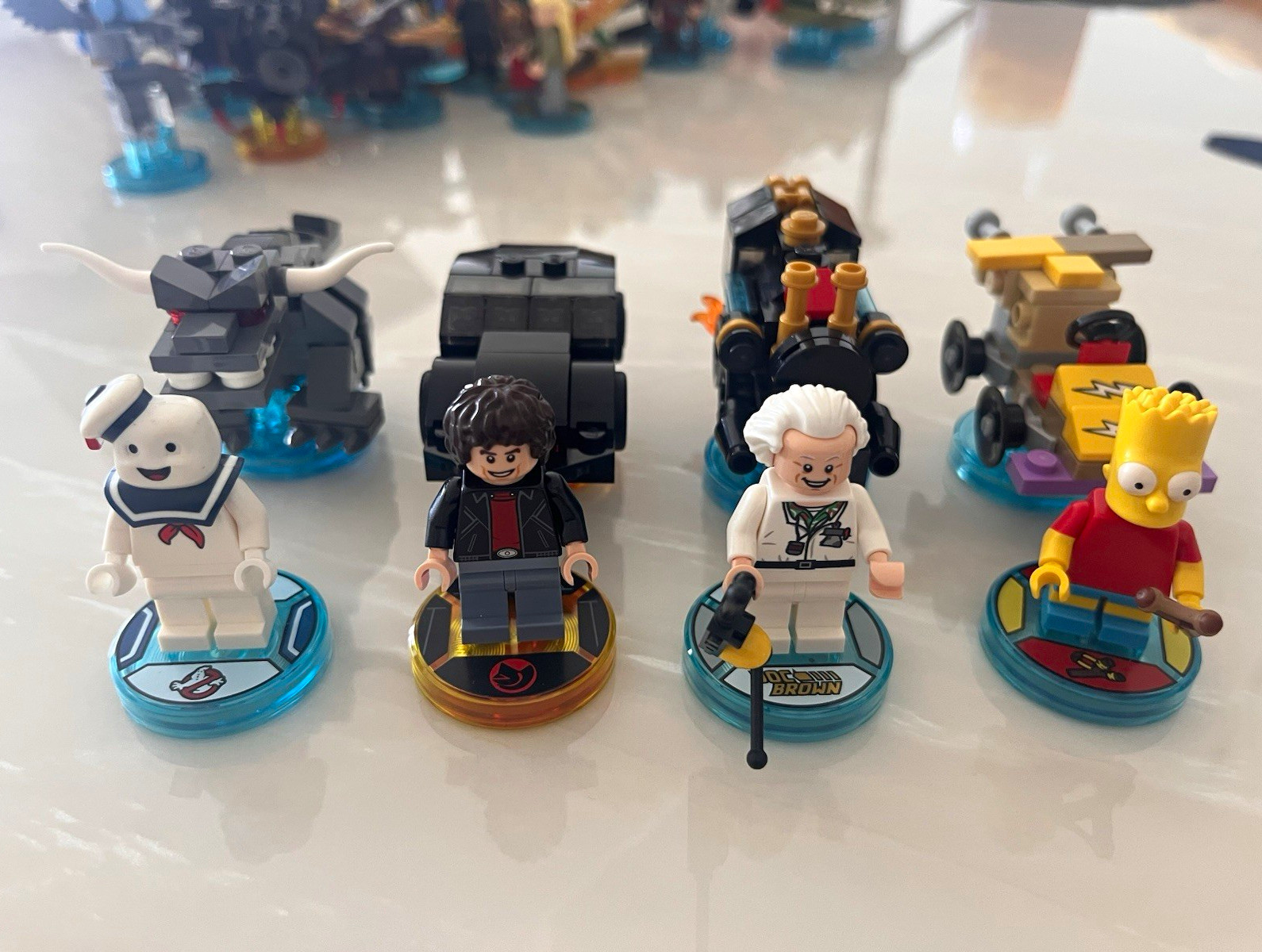 Lego Dimension 71233 Puft 71286 kitt 71230 Back To The Future 71211 Simpson