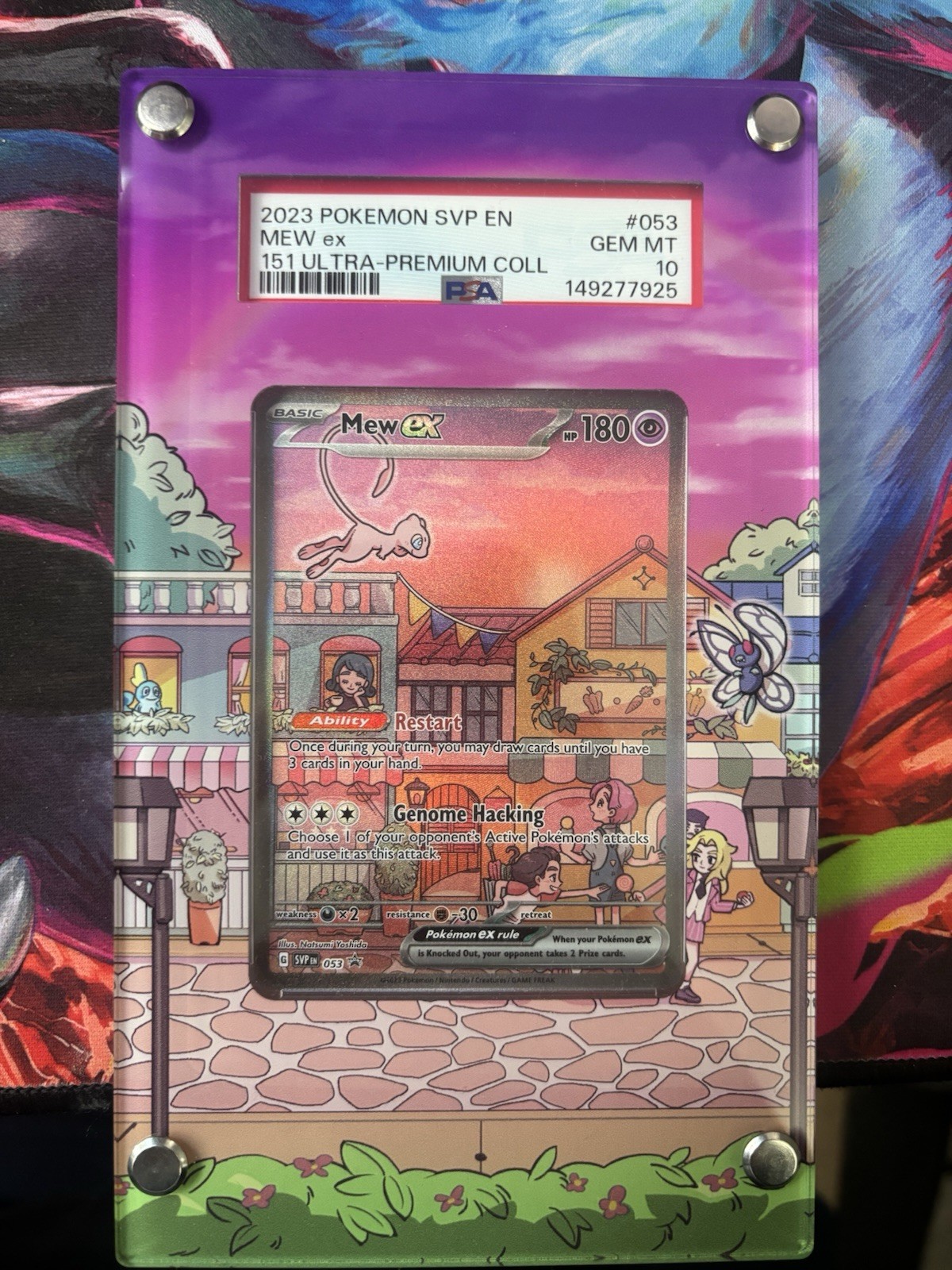 Pokemon TCG Mew EX SVP 053 Promo 151 Ultra Premium Collection PSA 10 Gem Mint