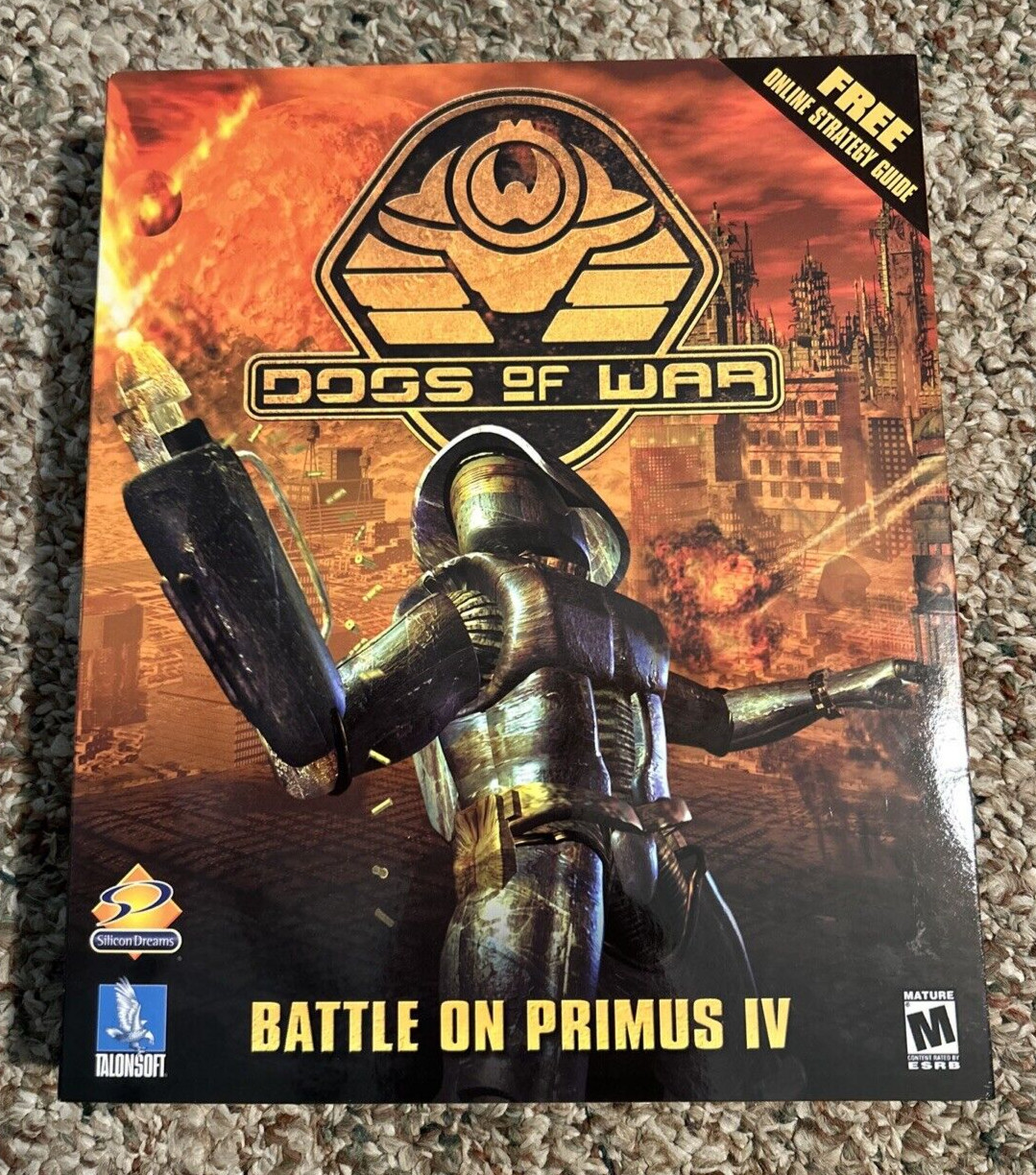 Dogs of War Battle On Primus IV PC CD-ROM GAME Big Box computer New Sealed