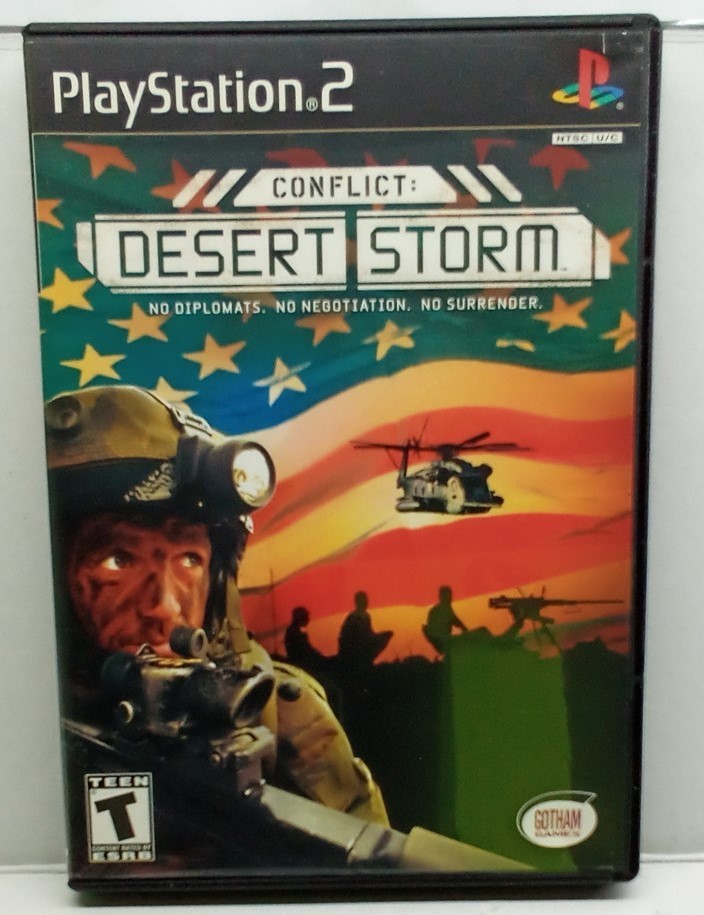 Conflict: Desert Storm (PlayStation 2, 2002) Complete Tested Working - 